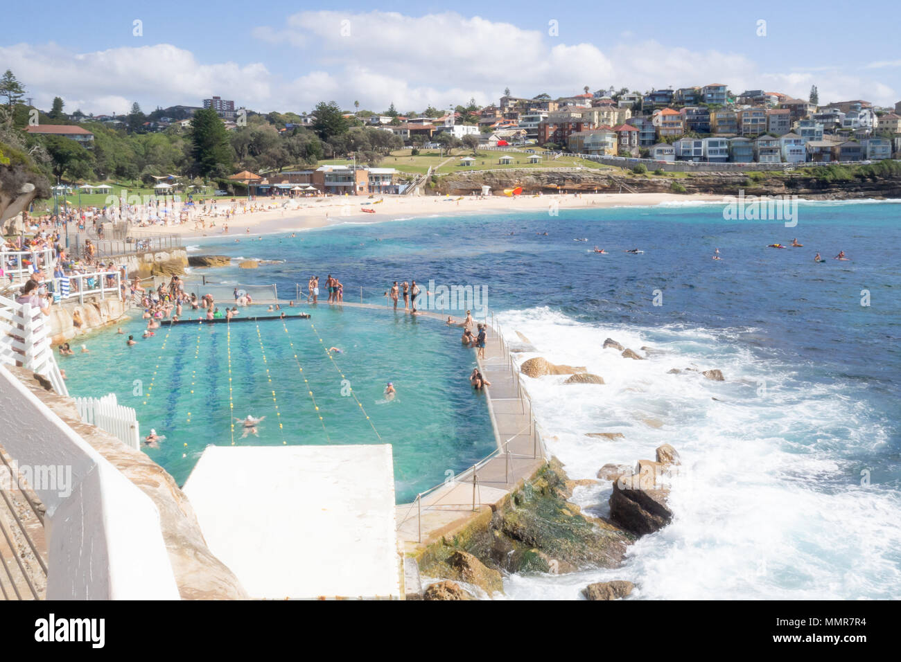 Schwimmbad in Bronte Beach in Sydney, Australien Stockfoto