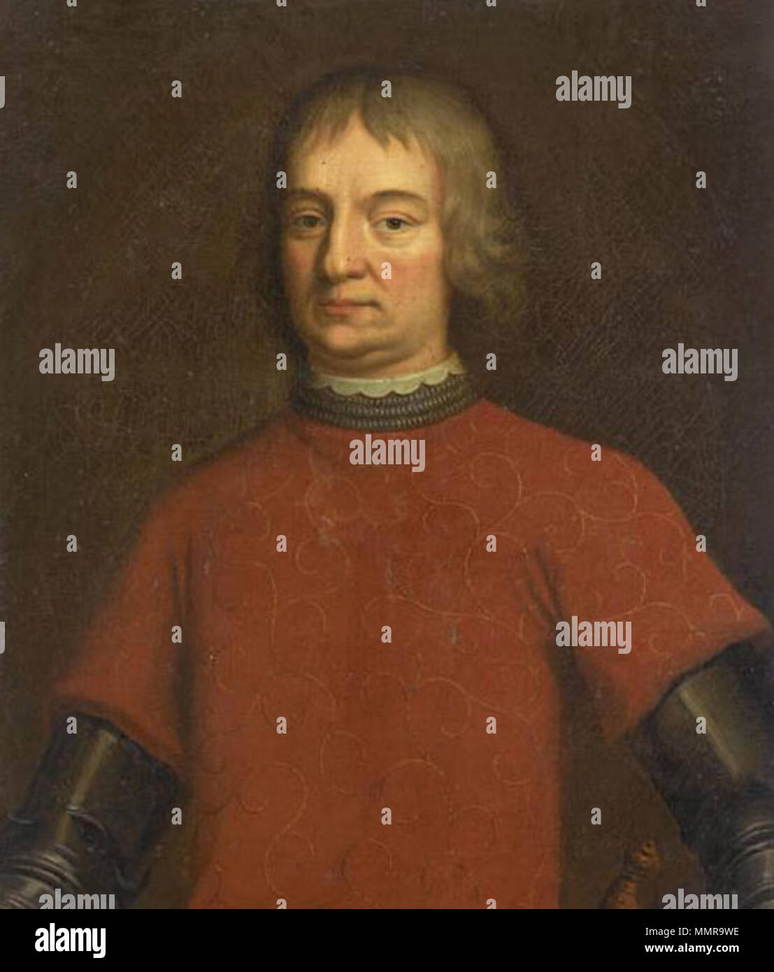 . Français: Porträt fictif du XVIIIe siècle représentant Aymeri VI (Parfois nommé à Tort dans l'Historiographie Ancienne'Amaury X'), Mort en 1388, Vicomte de Narbonne (1341-1388) et amiral de France de 1369 à 1373. Ce-Porträt, qui se trouvait au XVIIIe siècle dans la Galerie des amiraux de l'Hôtel de Toulouse, est Donné en 1834 par le Roi Louis-Philippe 1er Gießen orner Les Galeries historiques du Musée de Versailles. Englisch: Fiktives Porträt des 18. Jahrhunderts repräsentieren Aymeri VI (gestorben 1388), Viscount von Narbonne (1341-1388), Admiral von Frankreich (1369-1373) Français: Amaury X (Aymeri VI), Stockfoto