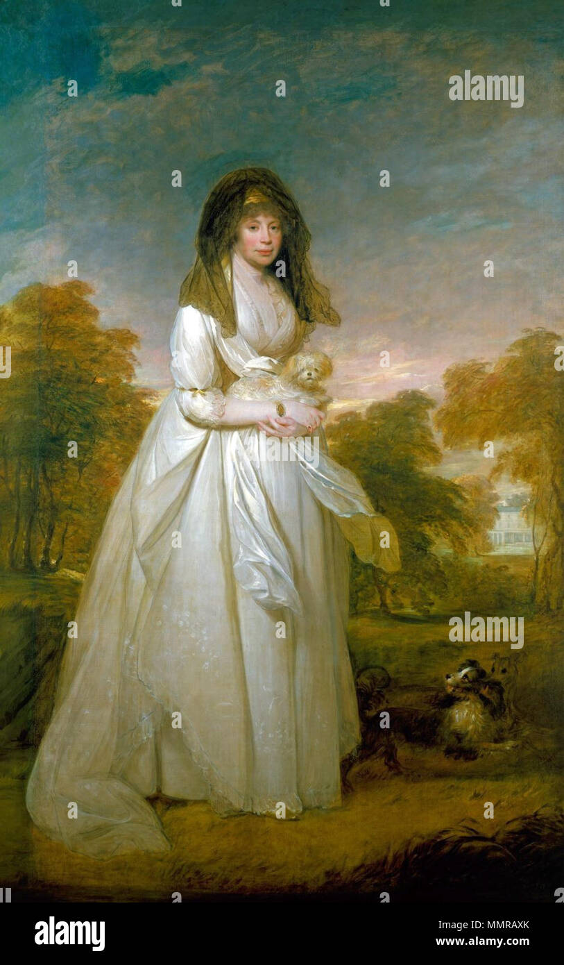 Englisch: Queen Charlotte. 1796. Beechey - Queen Charlotte Stockfoto