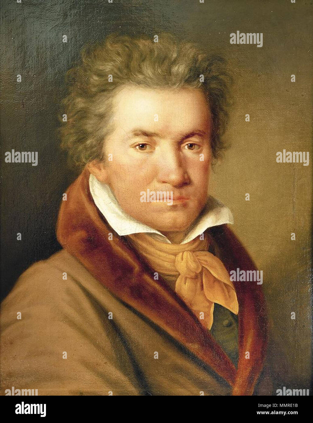 Beethoven Mähler 1815 Stockfoto