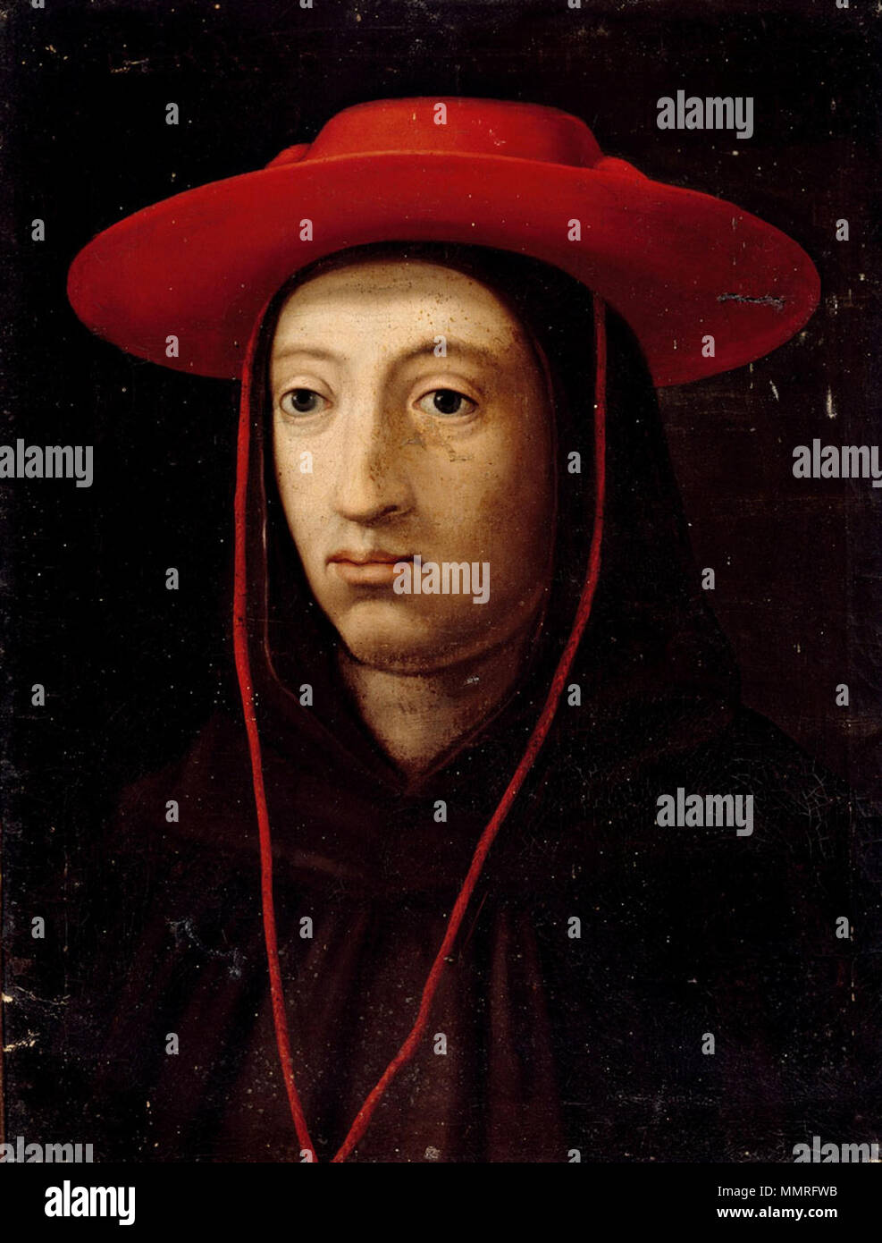 . Italiano: Bernardo degli Uberti. zwischen 1552 und 1568. Cristofano dell'Altissimo (1525 - 1605) italienischer Maler Geburtsdatum / Tod 1525 21. September 1605 Ort der Geburt / Tod Florenz Florenz Arbeitsort Florenz Befehlsgewalt: Q 5186477 VIAF: 77455965 ISNI: 0000 0000 8060 5835 ULAN: 500008488 WGA: ALTISSIMO, Cristofano dell'GND: 131756966 Bernardo degli Uberti - Serie Gioviana Beschreibung Stockfoto