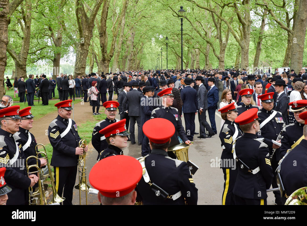 Hyde Park, London, UK. 13. Mai 2018. Die kombinierte Kavallerie Alte Kameraden Association 94th jährliche Parade. Quelle: Matthew Chattle/Alamy leben Nachrichten Stockfoto