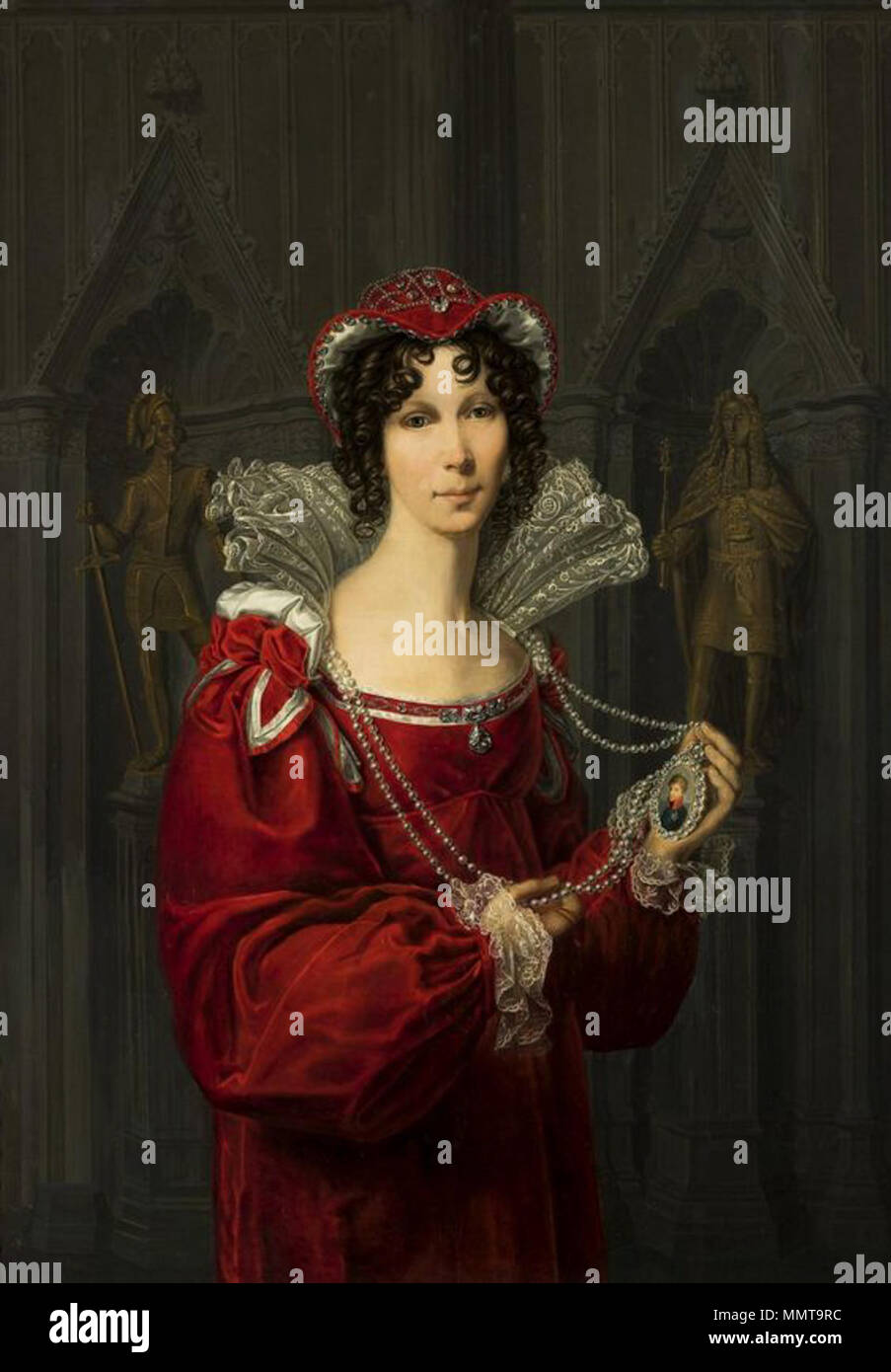 Porträt der Prinzessin Wilhelmine von Preußen.. vor 1815. Bury Prinzessin Wilhelmine von Preußen Stockfoto