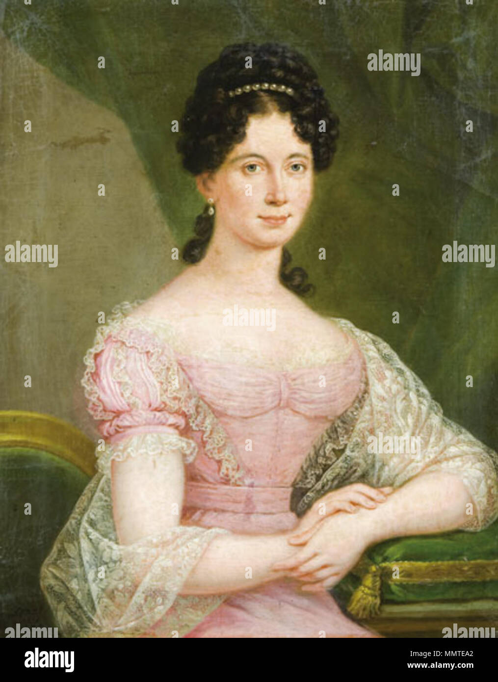 Donát weiblich Portrait 1820 Stockfoto