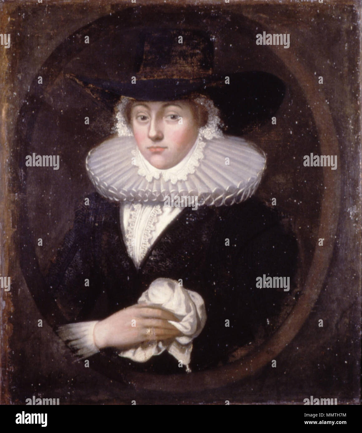 Frau Dirge. 1629. Britische - Frau Dirge - Google Kunst Projekt Stockfoto