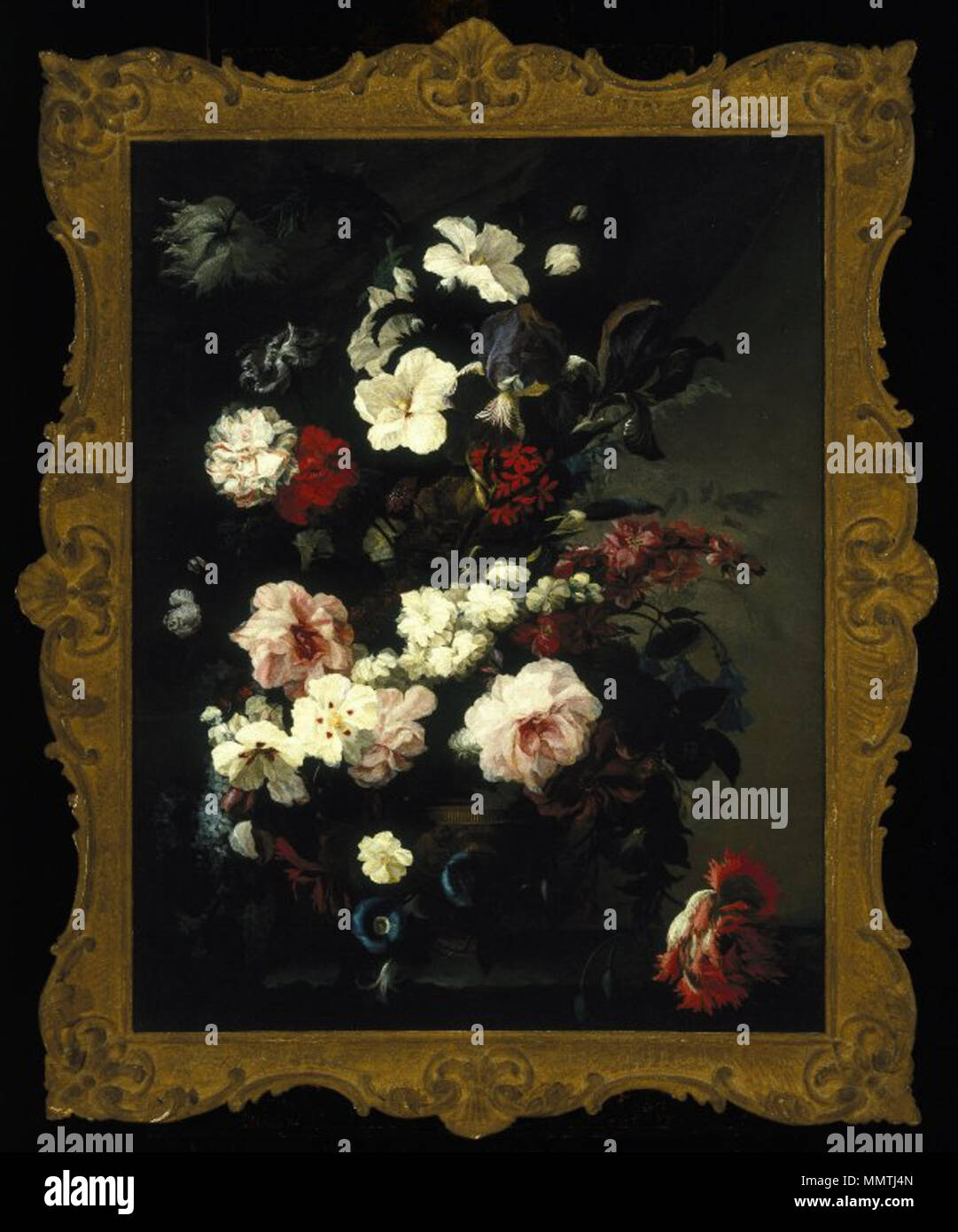 Blumen, Stillleben. circa 1780. Brooklyn Museum - Blumen Still Life (jardiniere der Blumen) - Maria Moser Stockfoto