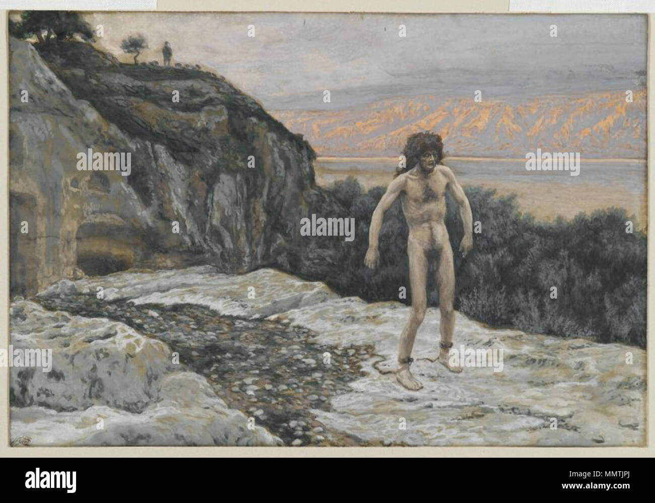 Brooklyn Museum - Mein Name ist Legion (Je m'appelle Légion) - James Tissot - Gesamt Stockfoto