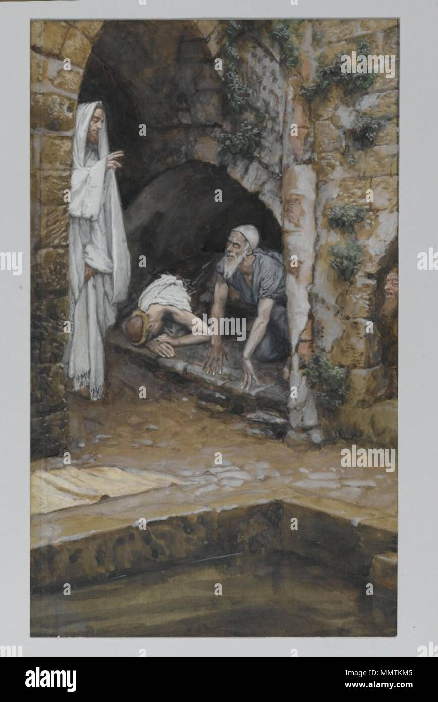 Français: Le malade de trente-huit ans Englisch: Der Mann mit der Schwachheit der Thirty-Eight Jahre. Zwischen 1886 und 1894. Brooklyn Museum - Der Mann mit Schwachheit nach Thirty-Eight Jahre (Le malade de trente-huit ans) - James Tissot Stockfoto