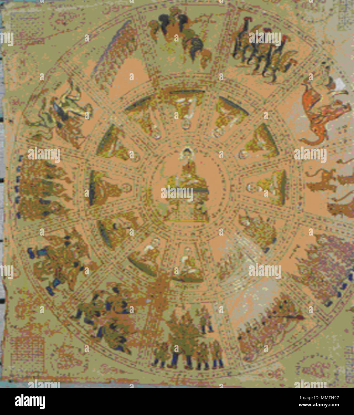 TL.2010.12.25 Burmesischen - Phra Tham - Walters 20101225 Stockfoto