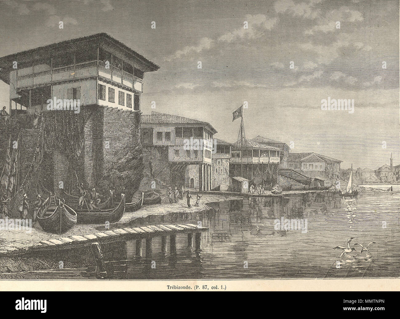 . Englisch: Holzstich Drucken von trapezunt von C. Laplante 1878 (1882 veröffentlicht). 16 Mai 2013, 17:41:15. C. Laplante C. Laplante 1878 Stockfoto