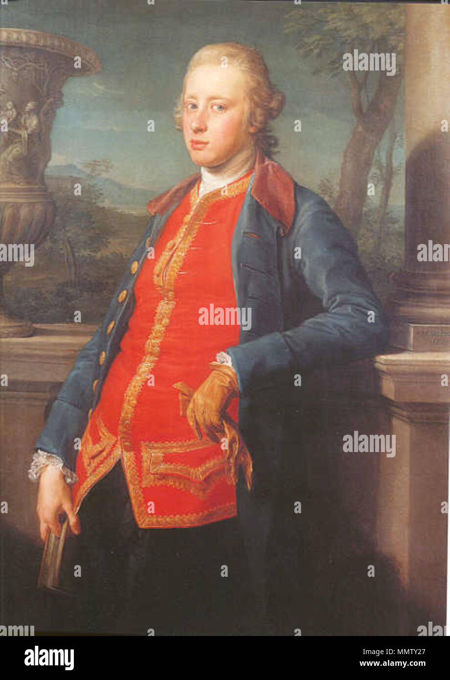 William Cavendish, 5. Herzog von Devonshire. 1768. William Cavendish fünften Herzog von Devonshire Stockfoto
