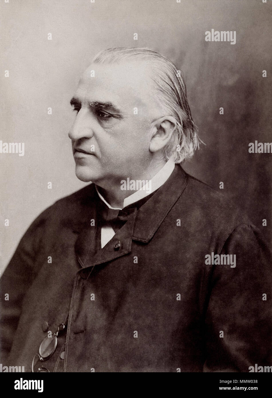 . Français: Jean-Martin Charcot (1825-1893), neurologue Français. / Posée sur papier albuminé: d'après négatif sur Verre; 22,3 x 16,2 cm Deutsch: Jean-Martin Charcot (1825-1893), französischer Neurologe. . 1890 - 07. November 2016 Für den Upload. Nadar (1820 - 1910) Alternative Namen Gaspard-Félix Tournachon legal Name: Pseudonym: Nadar Beschreibung der französische Fotograf, Karikaturist, Schriftsteller und Ballonfahrer Datum der Geburt / Tod 6. April 1820 20. März 1910 Ort der Geburt / Todes Paris früheren 4. Arrondissement von Paris arbeiten Zeitraum 1854 - 1910 Standort Paris Behörde kontro Stockfoto