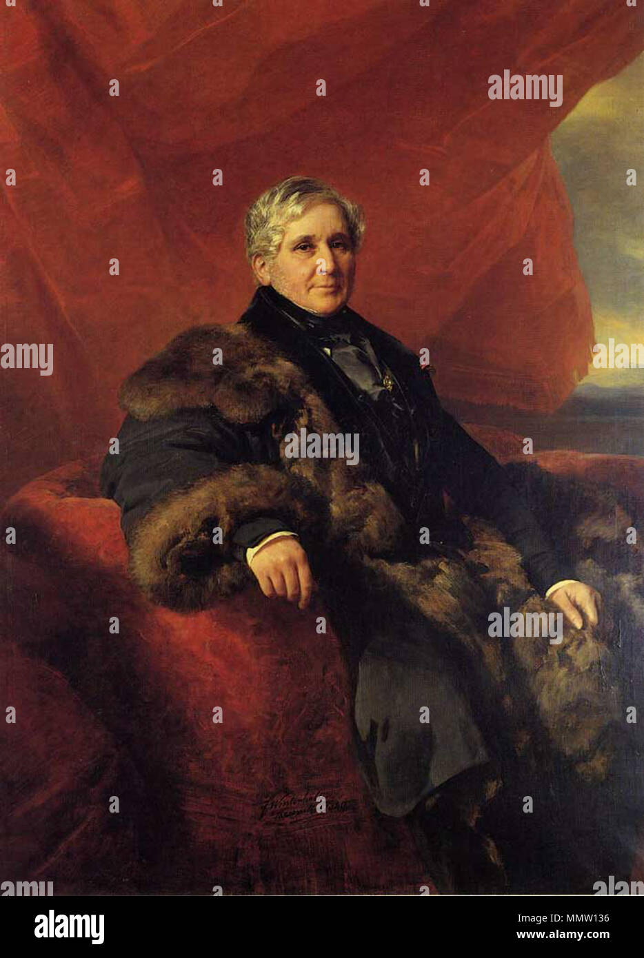 . 1849. Charles Jerome, Comte Pozzo di Borgo 1849 Stockfoto
