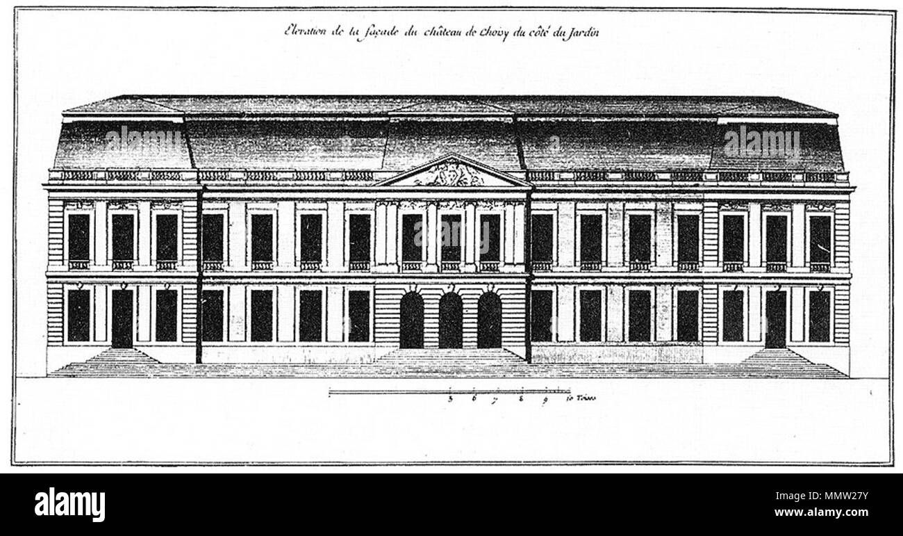 Choisy-le-Roi Fassade jardin Mariette Stockfoto