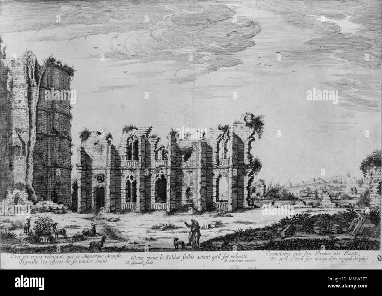 Château bicêtre Stockfoto