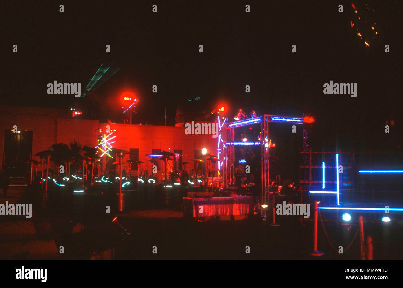 LOS ANGELES, Ca - 31. Mai: Eine allgemeine Ansicht der Atmosphäre an der Los Angeles Premiere von "Total Recall" im Griffith Park Observatorium am 31. Mai 1990 in Los Angeles, Kalifornien. Foto von Barry King/Alamy Stock Foto Stockfoto