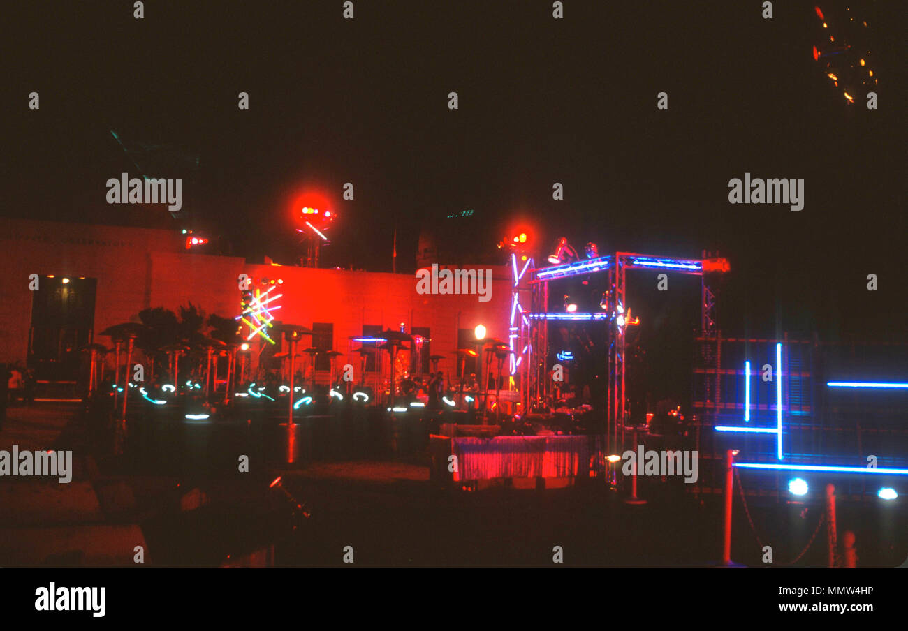 LOS ANGELES, Ca - 31. Mai: Eine allgemeine Ansicht der Atmosphäre an der Los Angeles Premiere von "Total Recall" im Griffith Park Observatorium am 31. Mai 1990 in Los Angeles, Kalifornien. Foto von Barry King/Alamy Stock Foto Stockfoto