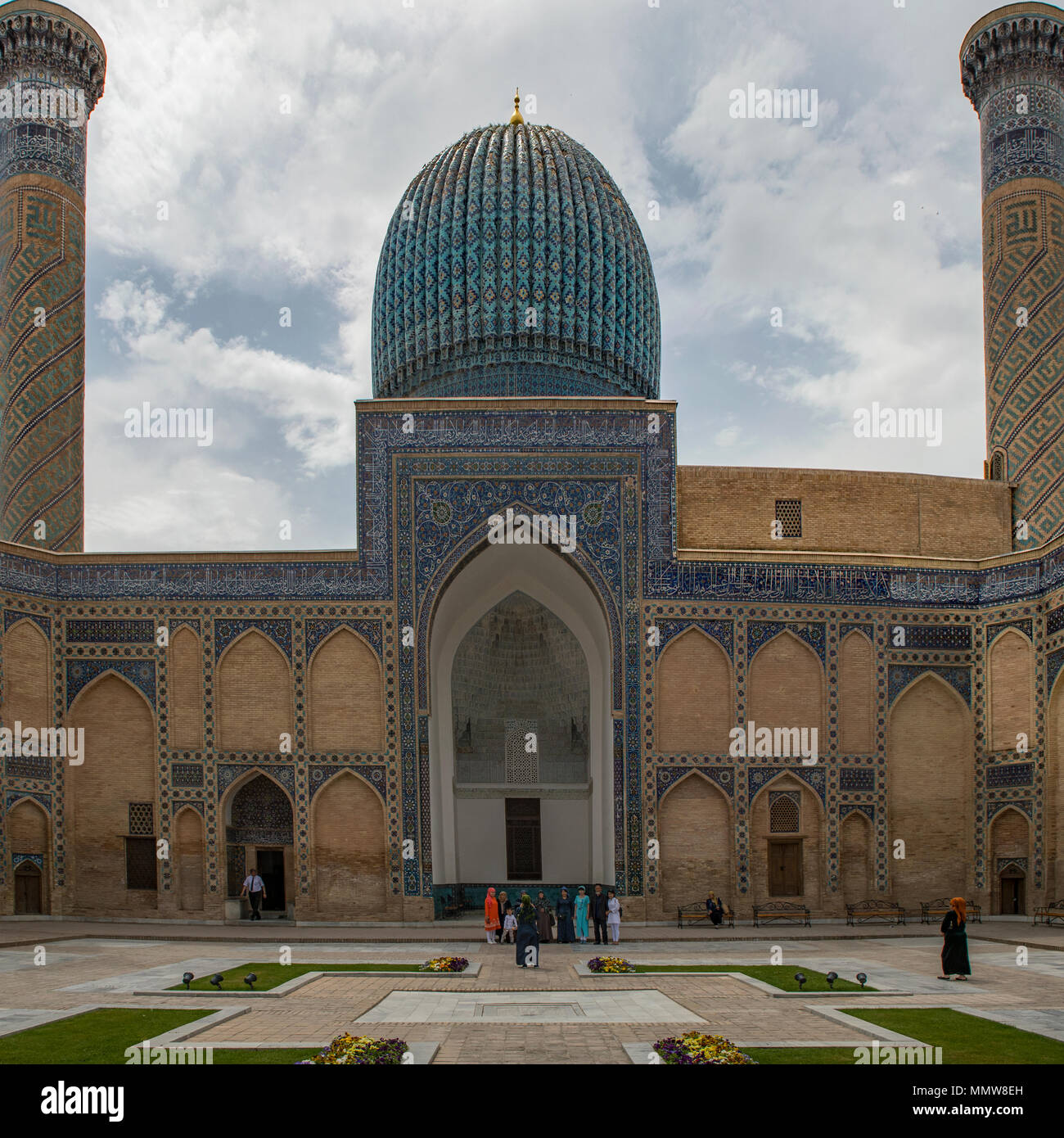 Amir Temur Mausoleum, Samarkand, Usbekistan Stockfoto