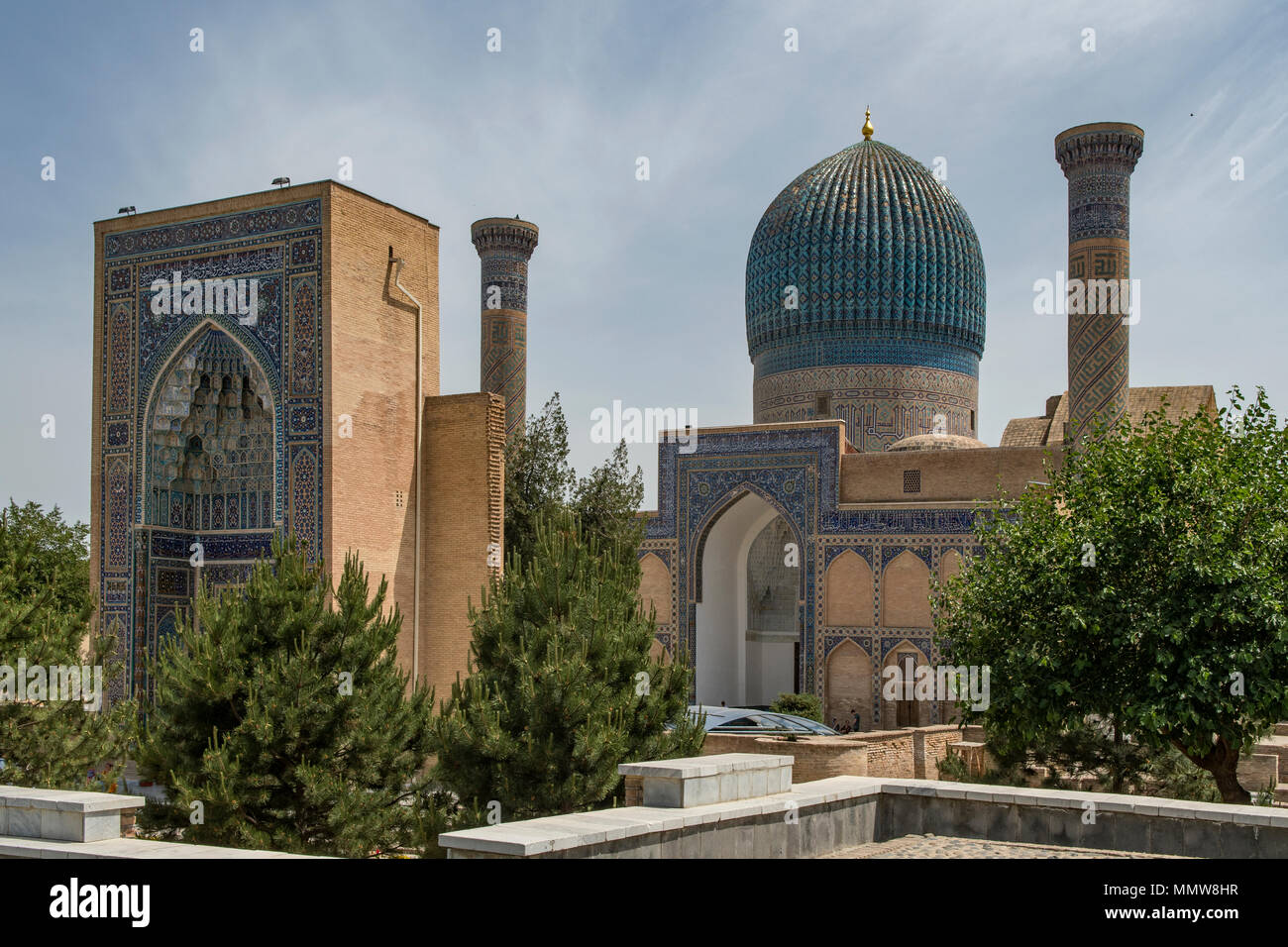 Amir Temir Mausoleum, Samarkand, Usbekistan Stockfoto
