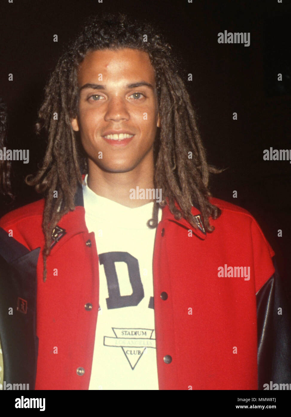 WEST Hollywood, CA - 16. Juli: Musik Produzent Quincy Jones III besucht Steven J. Ross und Nick Nicholas Host eine Partei die Einführung des Quincy Jones Entertainment Co. am 16. Juli zu feiern, 1990 Roxbury in West Hollywood, Kalifornien. Foto von Barry King/Alamy Stock Foto Stockfoto