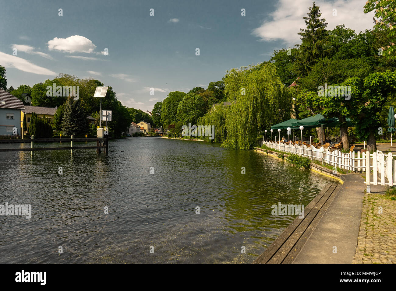 WOLTERSDORF Sperren Stockfoto