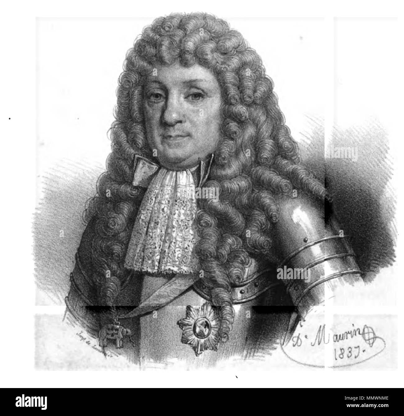 . Cornelis Tromp Corneille tromp-antoine Maurin Stockfoto