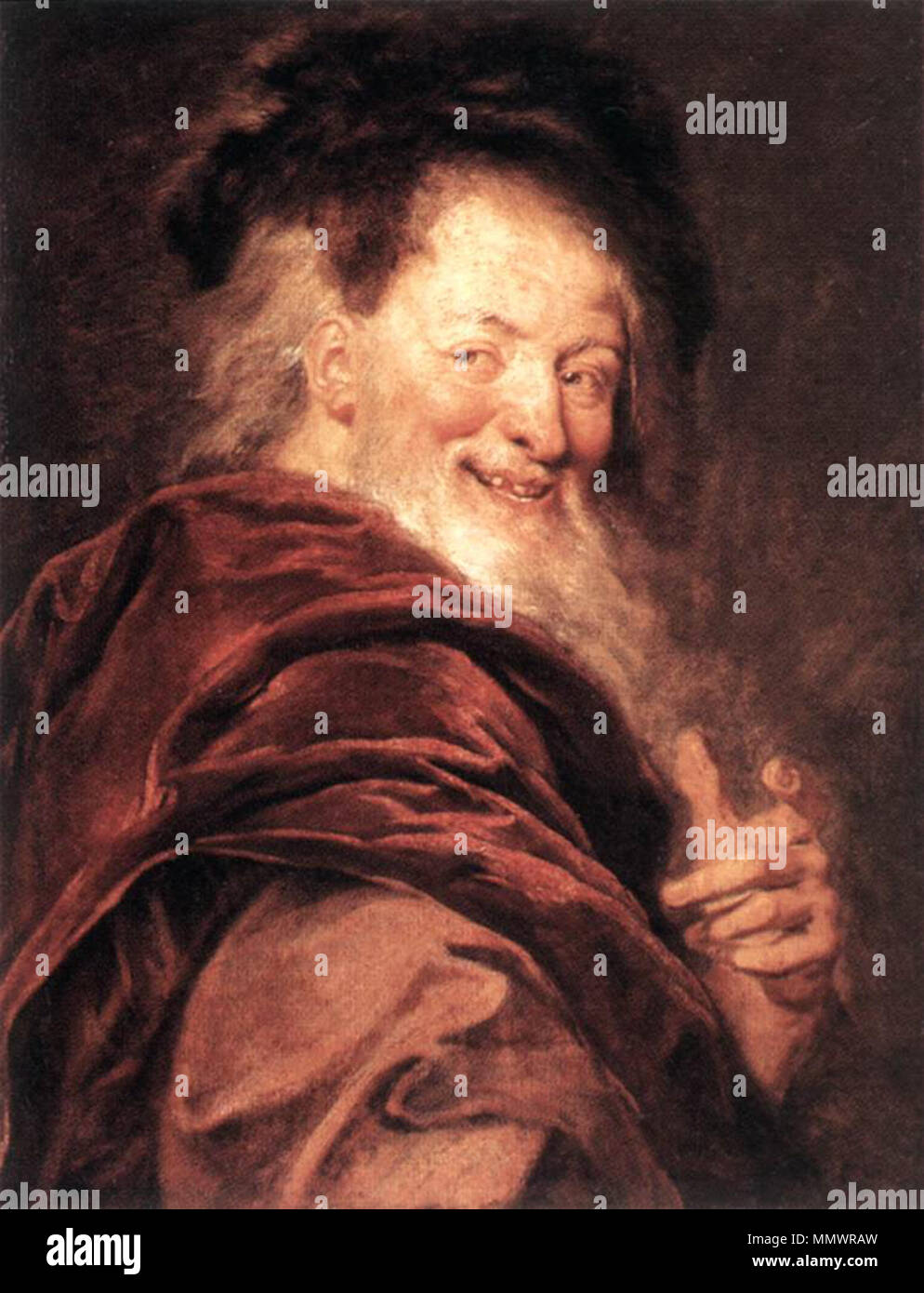 Französisch: Democrite Democritus. 1692. Coypel Democritus Stockfoto