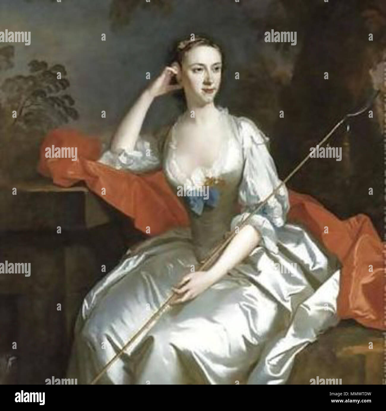 . Englisch: Ernte von Portrait-Of - Lady-Jane - Douglas (gestorben 1753), - in voller Länge,-als-Shepherdess-Seated-In-der-Landschaft von Allan Ramsay, 1784 starb. est neueste Datum der Erstellung ist Jahr ihres Todes. 1753. Allan Ramsay (1713 - 1784) Beschreibung britische Maler Geburtsdatum / Tod 13. Oktober 1713 10. August 1784 Ort der Geburt / Todes Edinburgh Dover Arbeiten Ort London, Rom, Edinburgh Authority control: Q 560792 VIAF:?:? ISNI 49266202 0000 0000 9576 2163 ULAN:?? n 500019302 LCCN: 85011073 NLA:? 35440991 WorldCat Ernte von Portrait-Of - Lady-Jane - Douglas, - in voller Länge,-als-Shepherdess-Seated Stockfoto