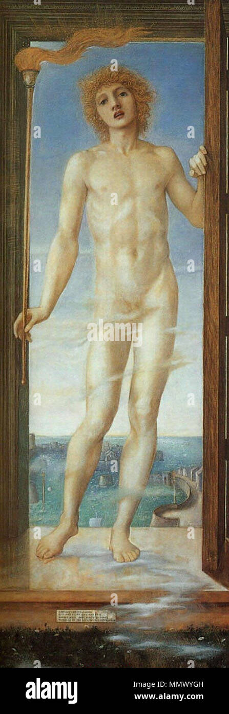 . ? ×? Cm Tag. 1870. Tag - Edward Burne-Jones (1870) Stockfoto