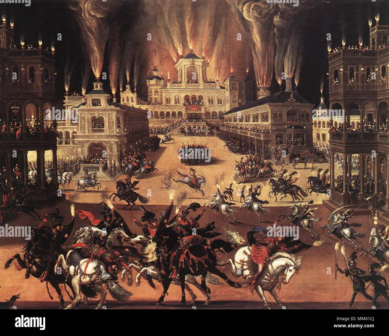 . Ein Teil der vier Elemente (Luft, Erde, Feuer und Wasser) Serie, die von der Künstlerin. Feuer. Vor 1642. Deruet, Claude - Feuer - vor 1642 Stockfoto . Ein Teil der vier Elemente (Luft, Erde, Feuer und Wasser) Serie, die von der Künstlerin. Feuer. Vor 1642. Deruet, Claude - Feuer - vor 1642 Stockfoto