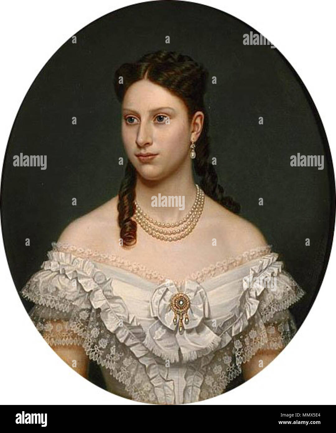 Schwedisch Lovisa Lovisa Josefina Eugenia 1851 1926 Drottning Av Danmark Prinsessa Av Sverige Och Norge Vor 1873 Drottning Lovisa Av Danmark 1851 1926 Av Amalia Lindegren Stockfotografie Alamy