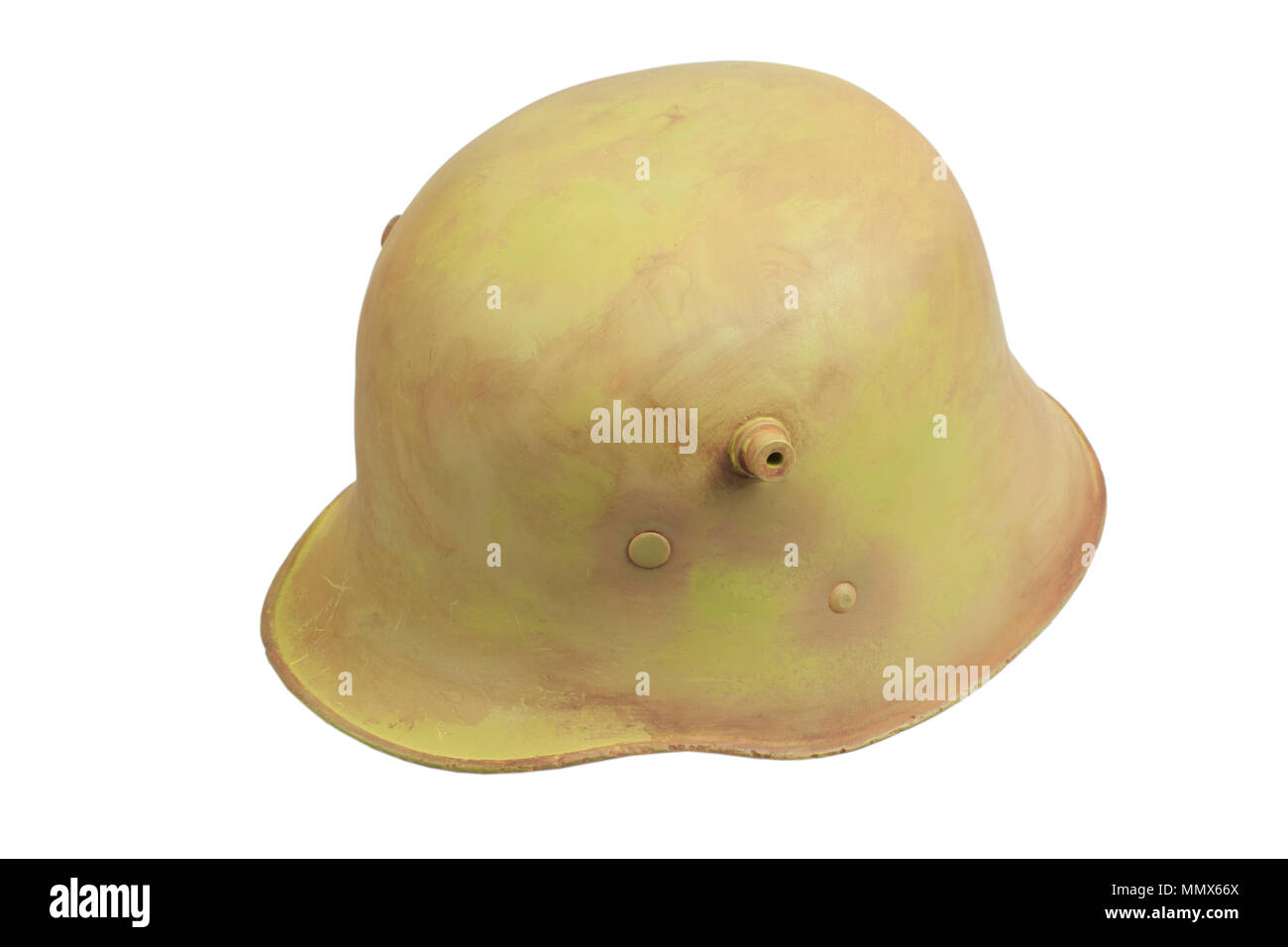 Weltkrieg ein Stahlhelm militärischen Helm Stockfoto