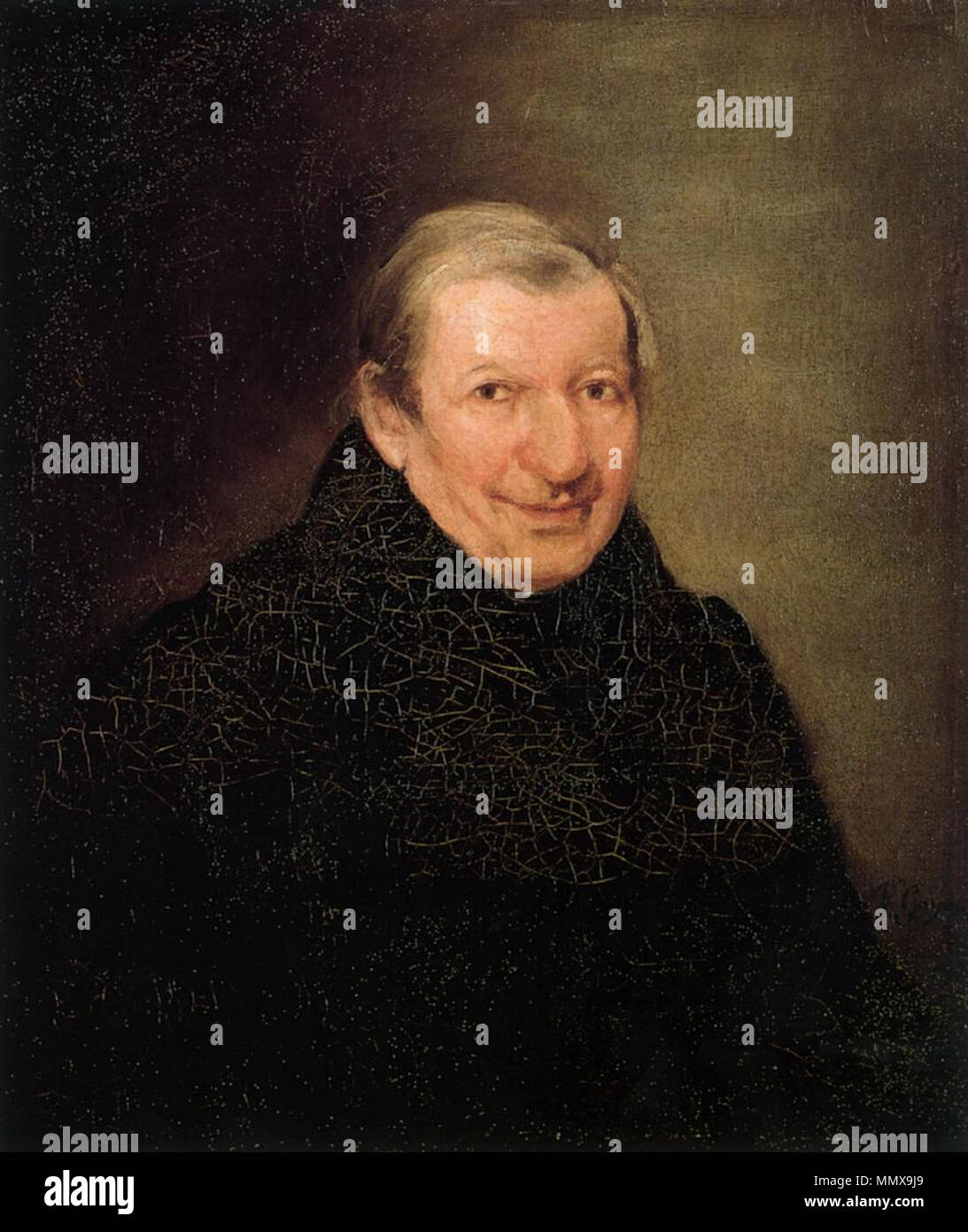 El Padre José de la Canal (Museo Lázaro Galdiano) Stockfoto