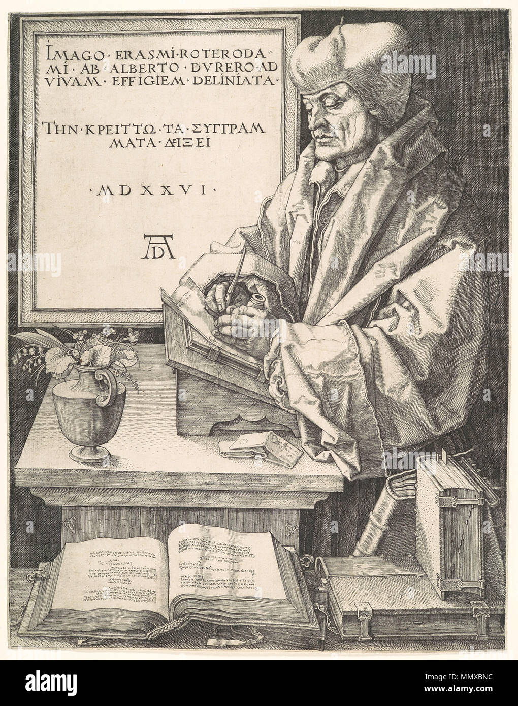 . 1526. Alternative Namen Albrecht Dürer Albrecht Dürer Beschreibung deutscher Maler, Grafiker, Mathematiker, Strahler, kupferstich Graveur und Schublade Datum der Geburt / Tod 21. Mai 1471 und 21. Mai 1471 6. April 1528 und 6. April 1528 Ort der Geburt / Todes Nürnberg Nürnberg Standort Nürnberg (1484-1490), Basel (1490 - 1494), Straßburg (1490-1494), Colmar (1490 - 1494), Frankfurt (1490 - 1494), Mainz (1490-1494), Köln (1490 - 1494), Nürnberg (21. Mai 1494-1528), Innsbruck (1494), Venedig (1494-1495), 1505-1506), Bologna (1505-1506), Mailand (1505 - 1506), Florenz (1505-1506), Rom (1. Stockfoto