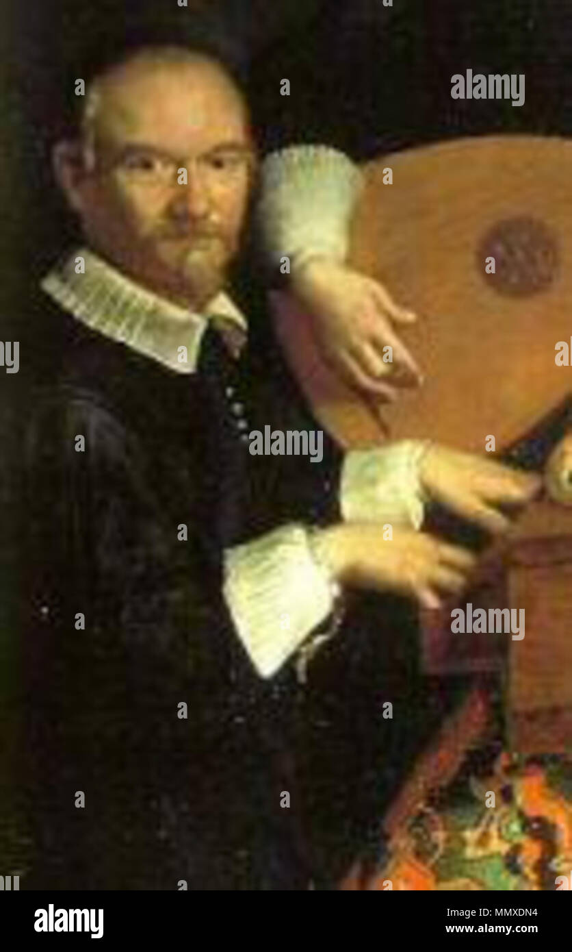 . Portrait von Evaristo Baschenis (1607-1677), italienischer Maler des Barock. . 30. Dezember 2006 (original Upload Datum). Original uploader wurde Evaristo Baschenis. wikipedia EvaristoBaschenis Stockfoto