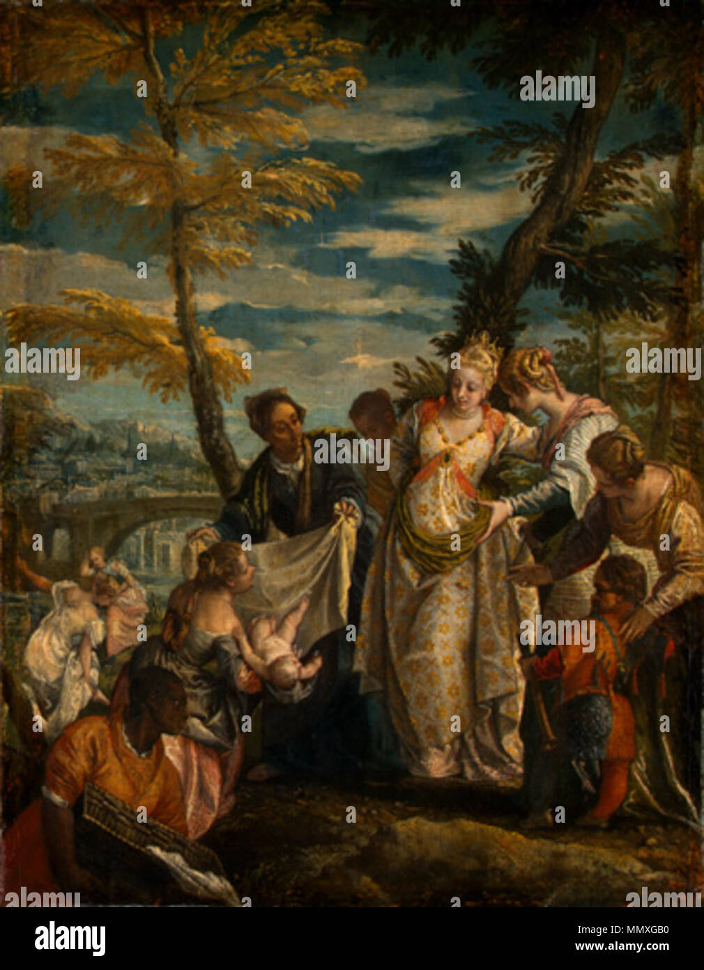 . Diagnose des Mose. 1570/1575. Paolo Veronese (1528-1588) Alternative Namen Geburt Name: Paolo Caliari Artist Name: Paolo Cagliari/Paolo Caliari Beschreibung italienischer Maler Geburtsdatum / Tod 1528 19. April 1588 Ort der Geburt / Todes Verona Venedig Arbeitsort Venedig, Rom, Padua Authority control: Q9440 VIAF:?:? ISNI 95162605 0000 0001 20966716ULAN:?? n 500021218 LCCN: 79040166 NLA:? 36514554 WorldCat Finden von Mose (Washington) Stockfoto