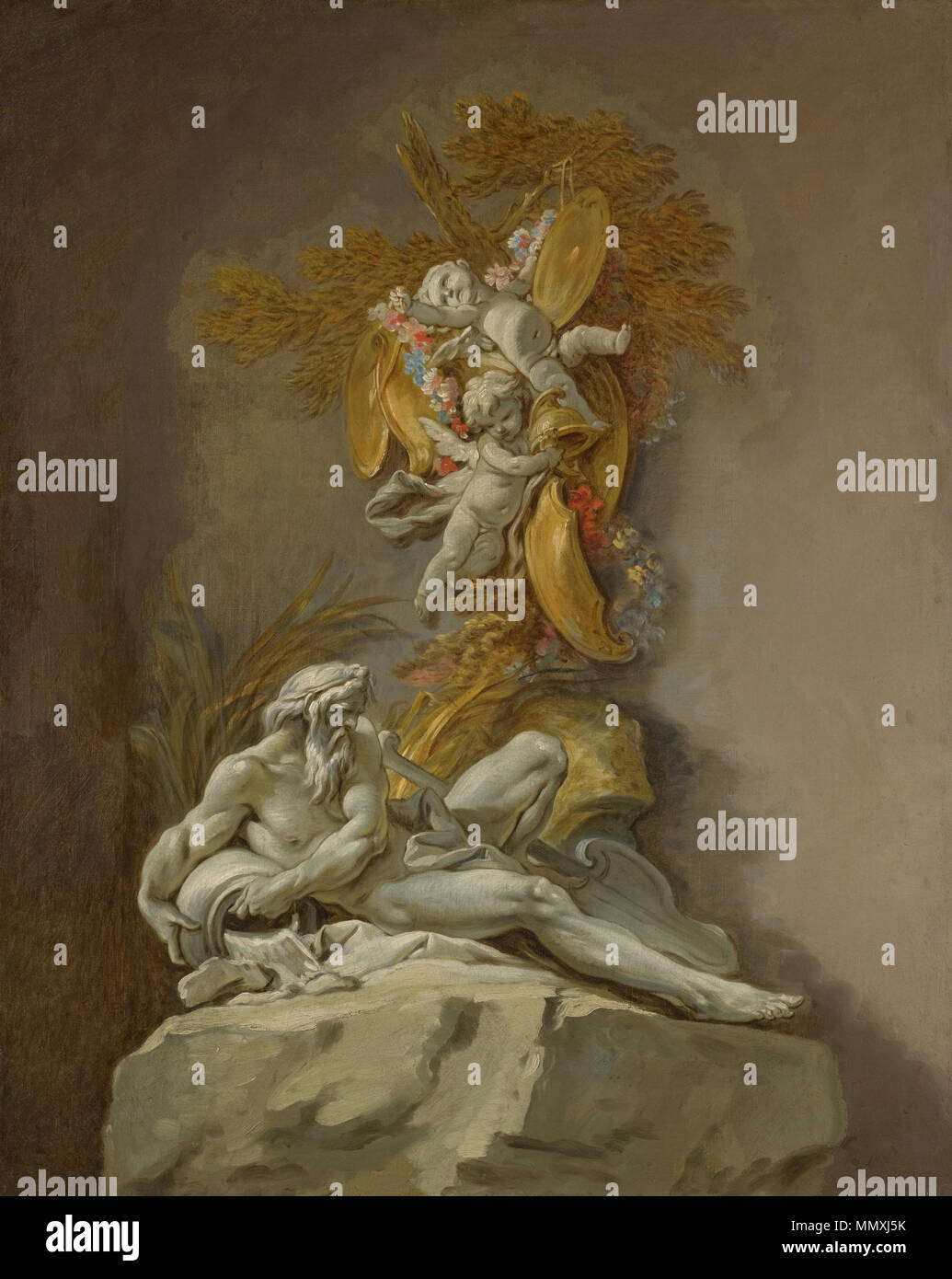 Painting by francois boucher Fotos und Bildmaterial in hoher