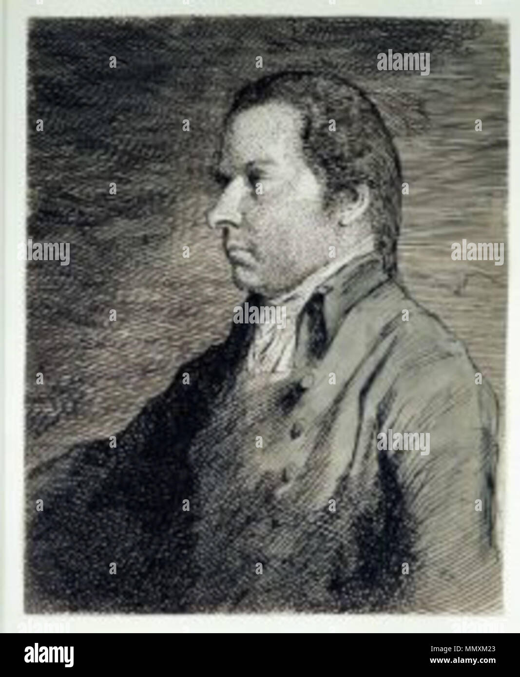 . Englisch: Francis Douce (ausgesprochen/ˈDaʊs/) (1757 - 30. März 1834) war ein englischer Antiquar. Er wurde in London geboren. Sein Vater war eine Sekretärin in der Kanzlei. Nach Abschluss seiner Ausbildung, die er das Amt seines Vaters eingetragen, aber bald verlassen Sie sich dem Studium der Antiquitäten zu widmen. Er wurde ein prominentes Mitglied der "Society of Antiquaries, und eine Zeit lang als Hüter der Manuskripte im Britischen Museum, wurde aber gezwungen, ihn durch ein mit einem der Treuhänder zu streiten, zurückzutreten. . 1803. James Barry (1741 - 1806) Alternative Namen James ich Barry; James Barry (I); R.A. James Bar Stockfoto