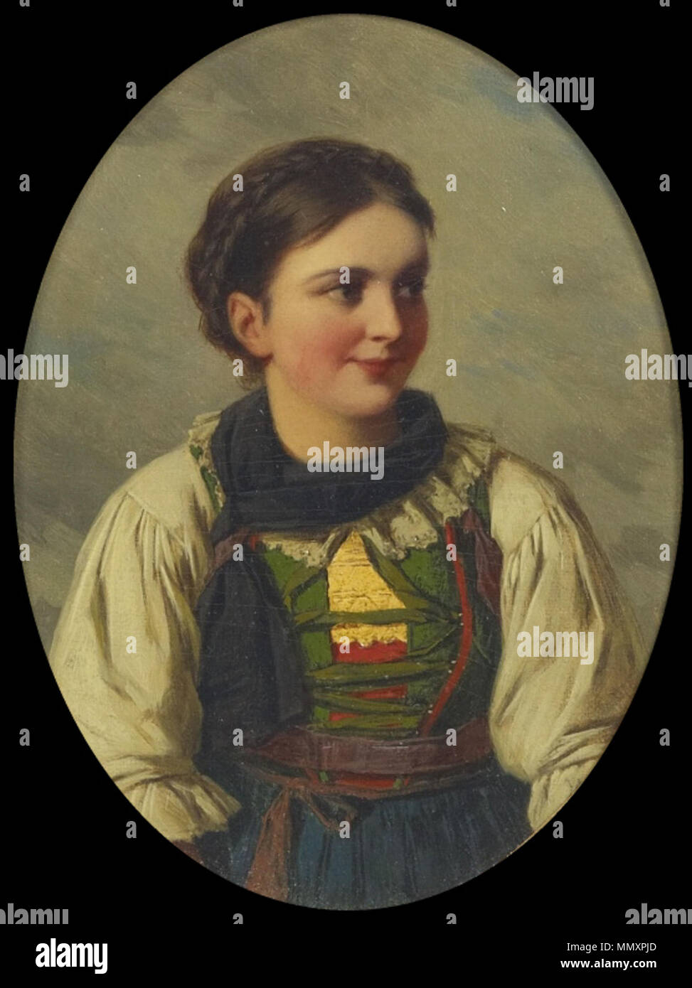 . Deutsch: Tiroler Dirndl. . 1881. Franz Defregger (1835 - 1921) Beschreibung österreichische Maler und Hochschullehrer Geburtsdatum / Tod 30 April 1835 der 2. Januar 1921 Ort der Geburt / Todes Ederhof bei Stronach, Osttirol München Standort München Authority control: Q 78711 VIAF:?:? ISNI 77107318 0000 0001 0990 4231 ULAN:?? n 500032976 LCCN: 83199652 GND:? 118524283 WorldCat Franz von Defregger Tiroler Dirndl 1881 Stockfoto