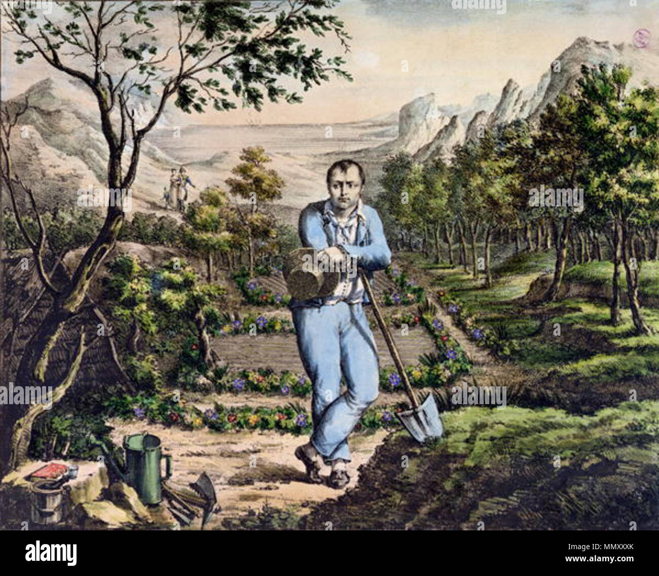 . English Der Gärtner von St. Helena; Napoleon auf St. Helena Englisch