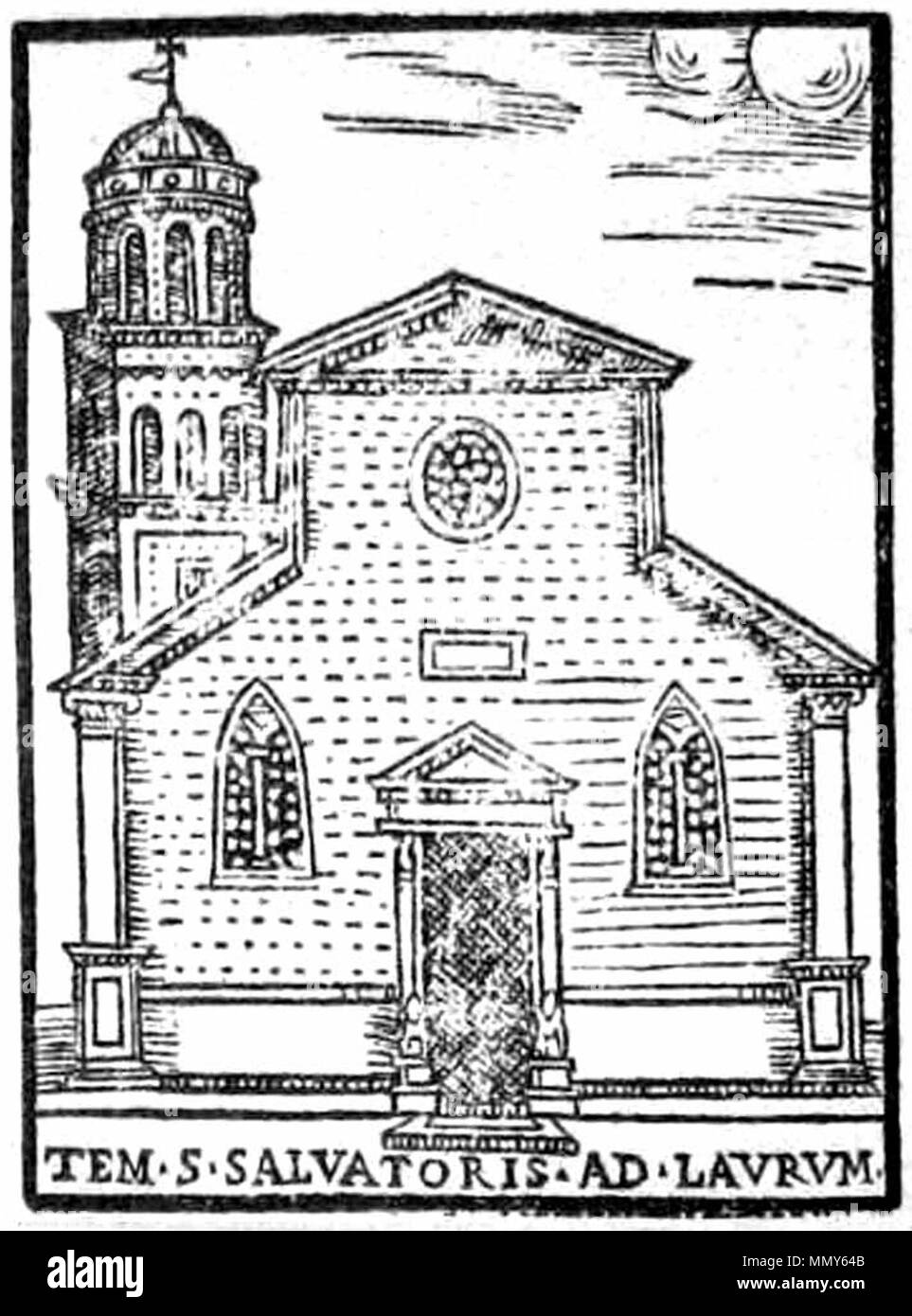 Girolamo Francino - San Salvatore in Lauro Stockfoto