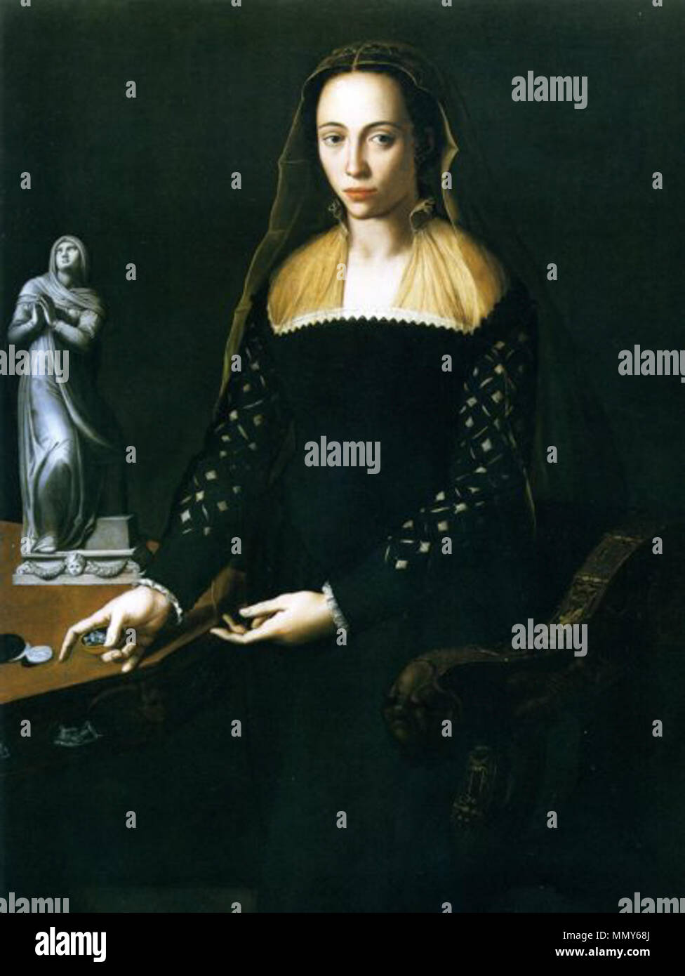 . Italiano: Giulia de' Medici (1535-1588). 1559. Giulia de' Medici, 16. Jahrhundert Stockfoto