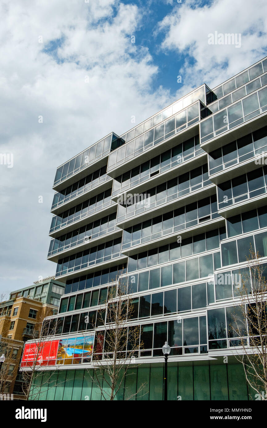 Westlight Kondominien, 1111 24 Street NW, Washington DC Stockfoto