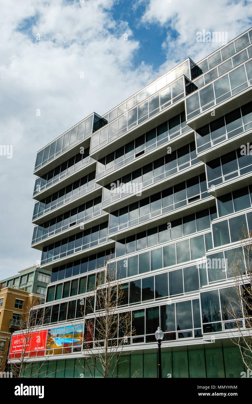 Westlight Kondominien, 1111 24 Street NW, Washington DC Stockfoto