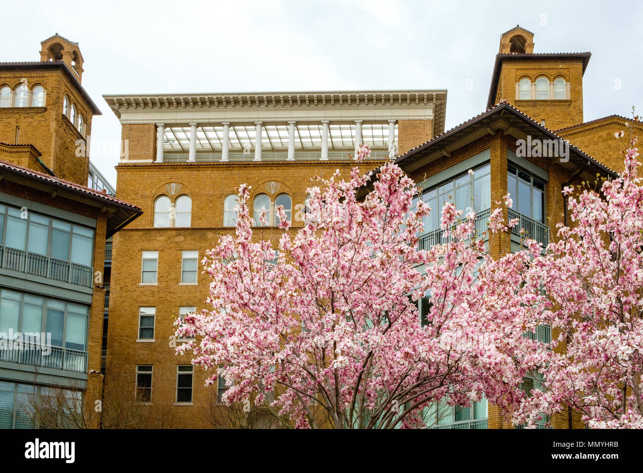 Die Columbia Residenzen, 2425 L Street NW, Washington DC Stockfoto