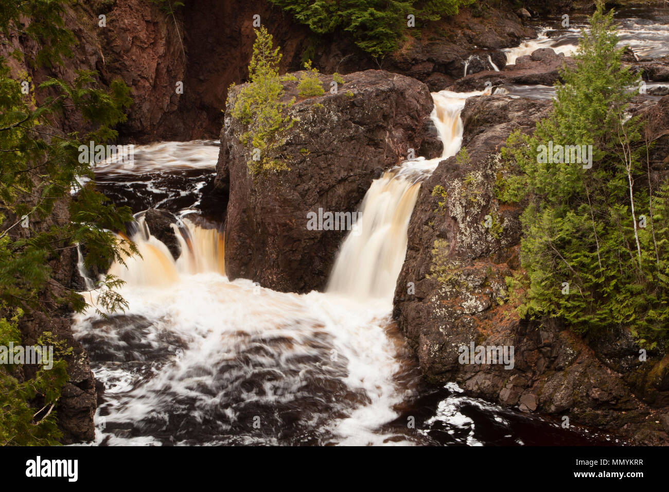 Copper River Falls Stockfoto