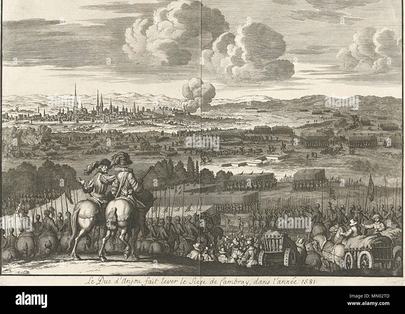 . Français: Le Duc d'Anjou fait Hebel le Belagerung de Cambray, dans l'année 1581 Englisch: Belagerung der Stadt Kamerik 1581 Nederlands: Het Van ontzet Kamerijk Tür de Hertog van Anjou, 1581, Jan Luyken, 1678 - 1680. Zwischen 1678 und 1680. Jan Luyken (1649 - 1712) Beschreibung der Niederländischen Stecher, Dichter, Maler und Schriftsteller Geburtsdatum / Tod 16. April 1649 5. April 1712 Ort der Geburt / Todes Amsterdam Amsterdam arbeiten Zeitraum von ca. 1666 bis 1712 Standort Amsterdam Authority control: Q 87466 9885051 ISNI VIAF:?:? 0000 0001 2276 2741 ULAN:?? n 500000444 LCCN: 80063147 35315708 WorldCat NLA:? Stockfoto