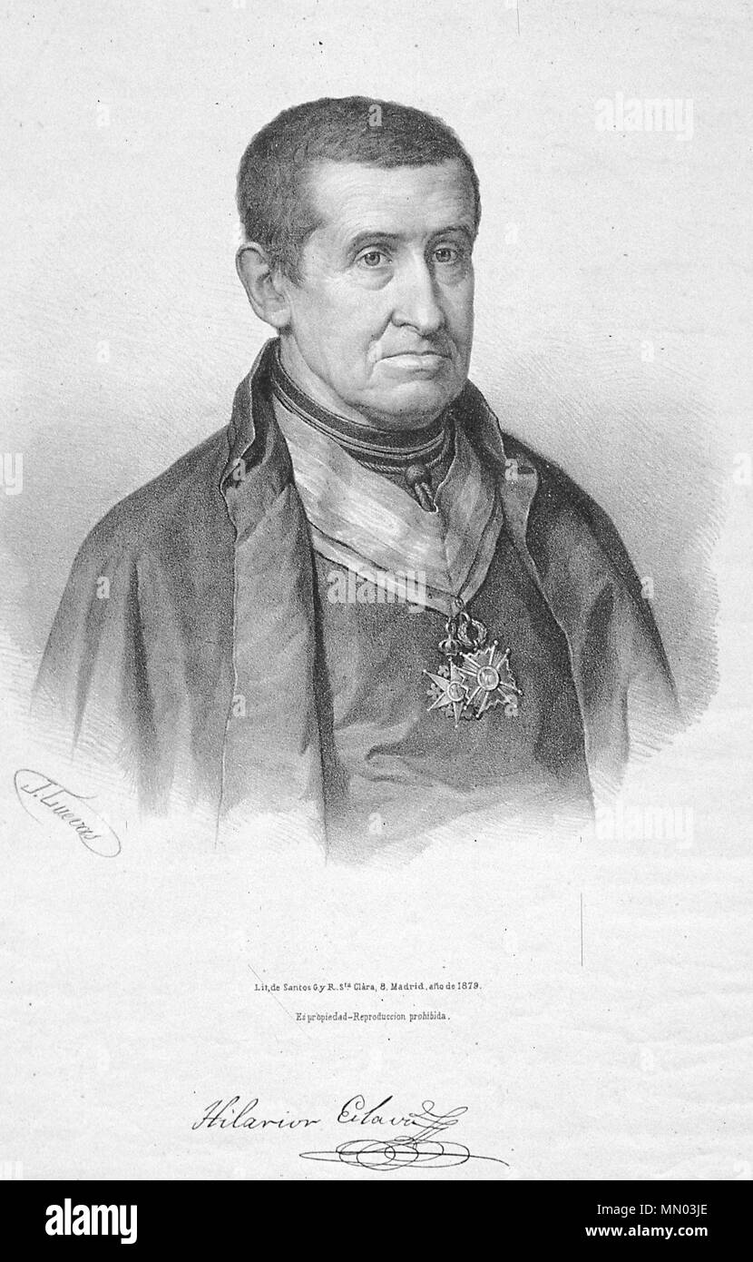 Hilarión Eslava Stockfoto