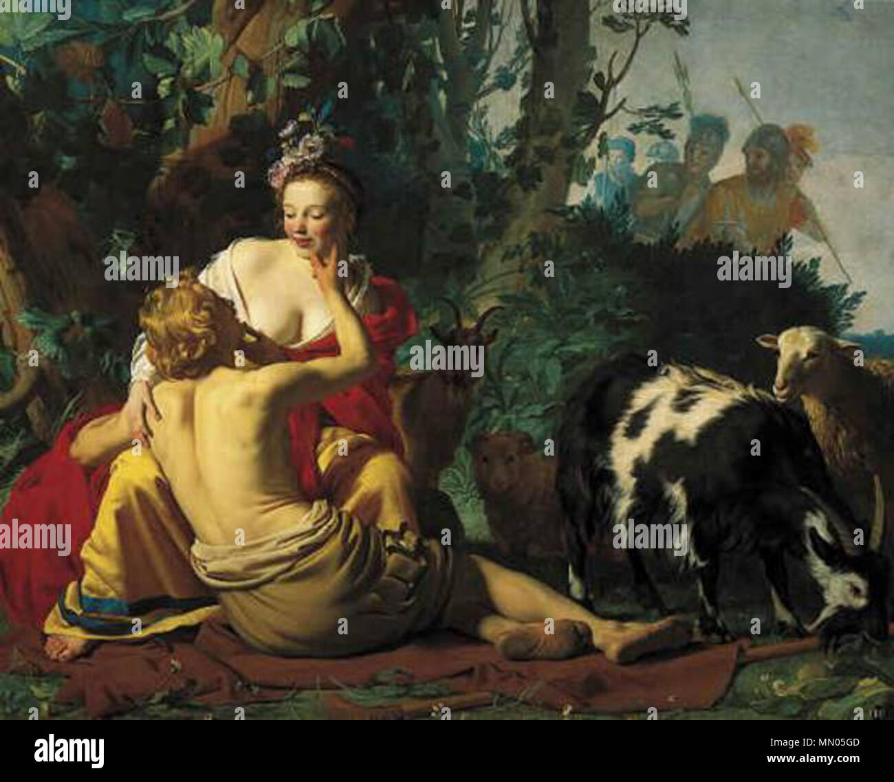 . Nederlands: Granida en Daifilo. 1625. Gerard van Honthorst (1592 - 1656) Alternative Namen Gerard Honthorst, Gerard Hermansz. van Honthorst, Gerardus Honthorst, Gerrit van Honthorst Hondhorst, Gerrit, Gerrit van Honthorst, Gherardo Fiammingo, Gherardo della Notte, Gherardo delle Notti, Gherardo Delle Notti Beschreibung niederländische Maler, Grafiker und Maler Geburtsdatum / Tod 4. November 1592 bis 27. April 1656 Ort der Geburt / Todes Utrecht Utrecht arbeiten Ort Utrecht, in Rom (1610 - 1620), Utrecht (1620 - 1628), London (Mai 1628 - Dezember 1628), Den Haag (1637-1651), Utrecht ( Stockfoto