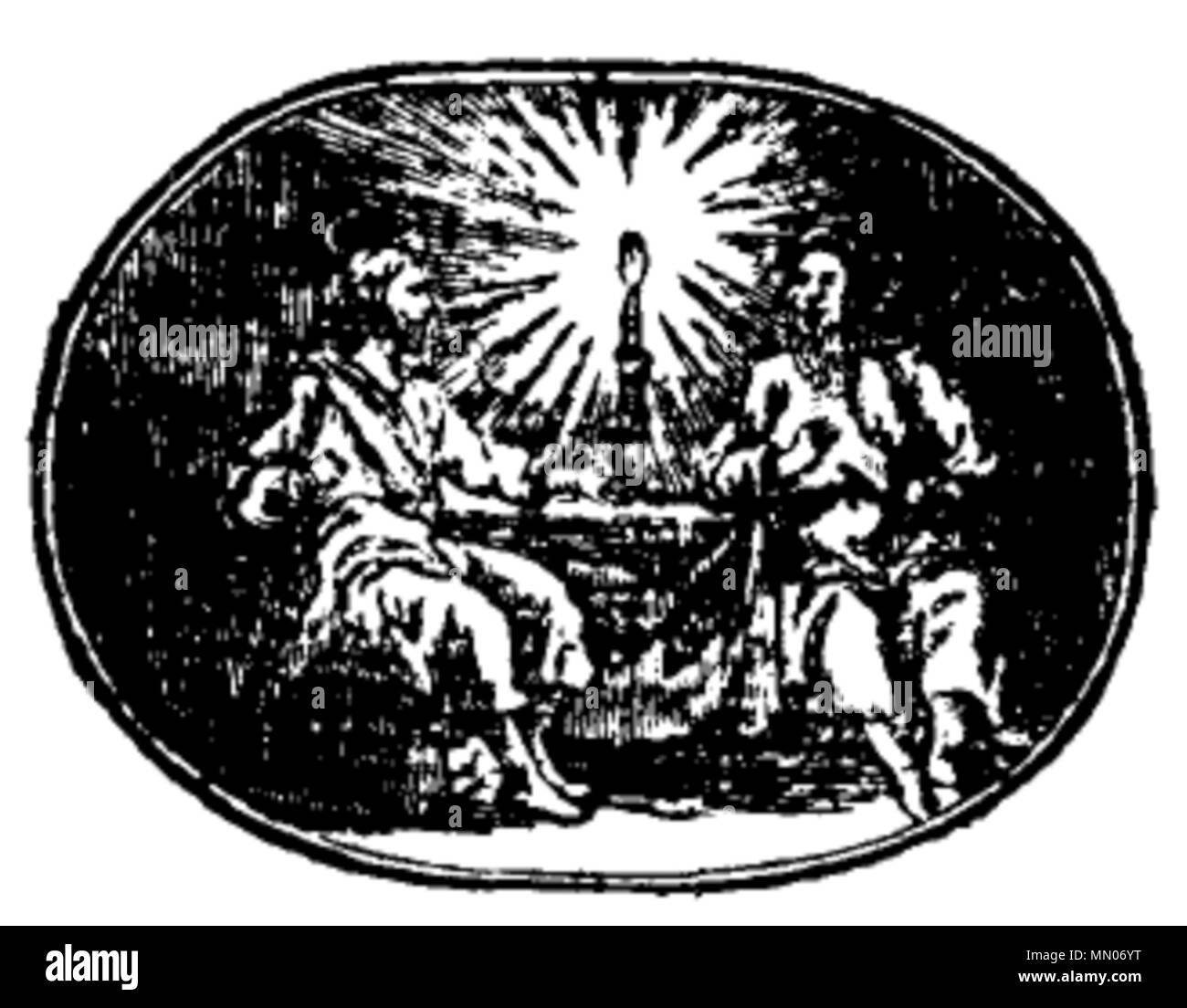 . Englisch: Illustration in einem Buch Hymne 20. Stockfoto